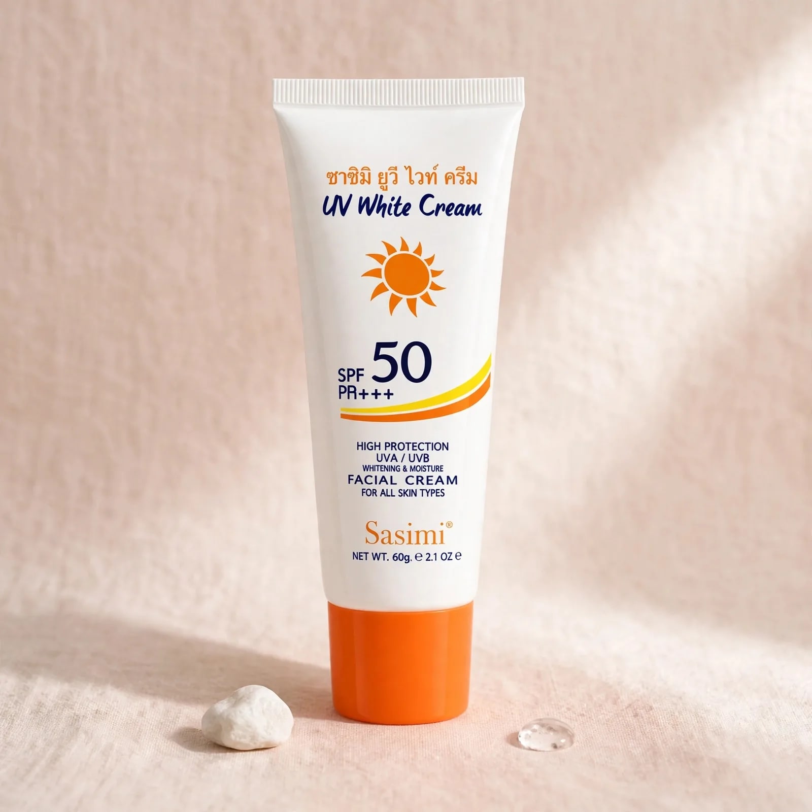 Sasimi UV White Sunscreen SPF 50 PA+++ view 2