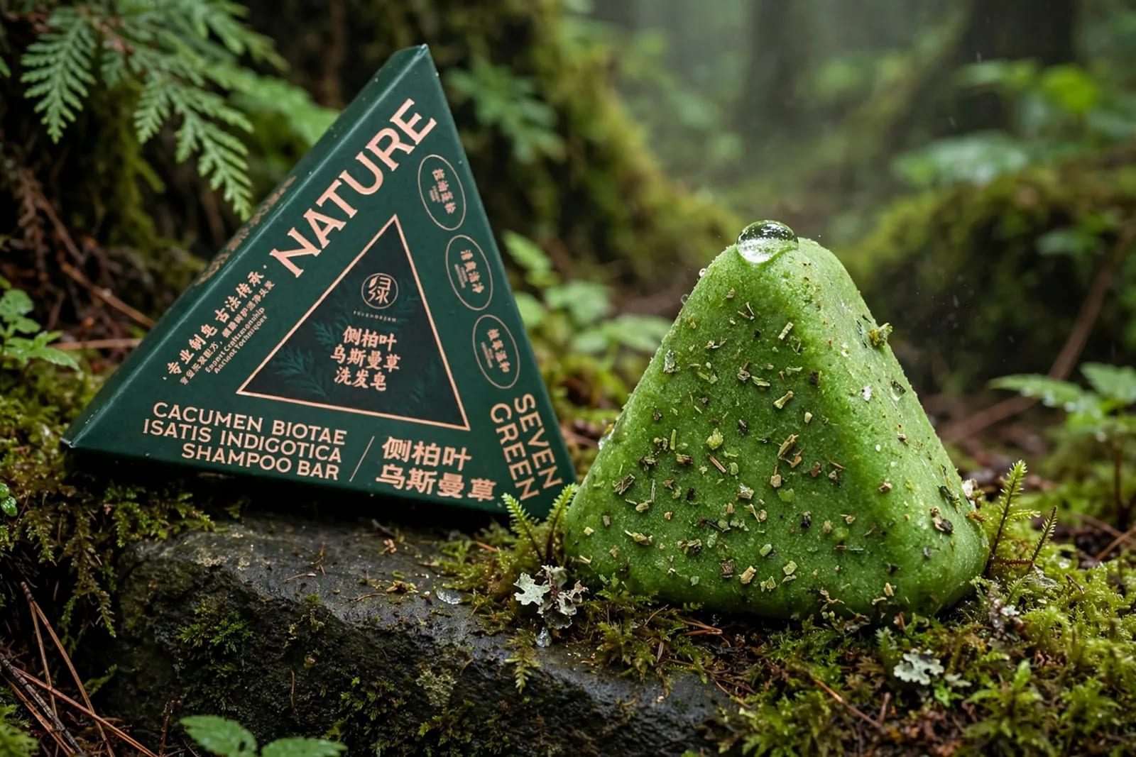 SEVENGREEN SEVENGREEN NATURAL HERBAL SHAMPOO BAR