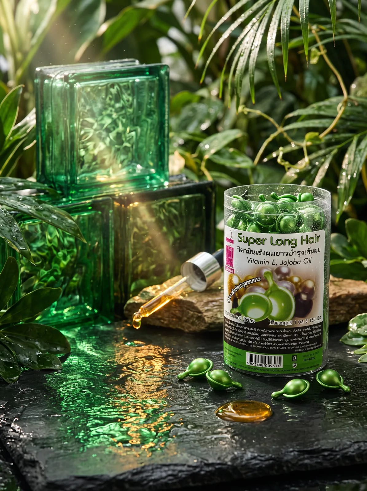 Super Long Hair Super Long Hair Capsule Vitamin E + Jojoba Oil