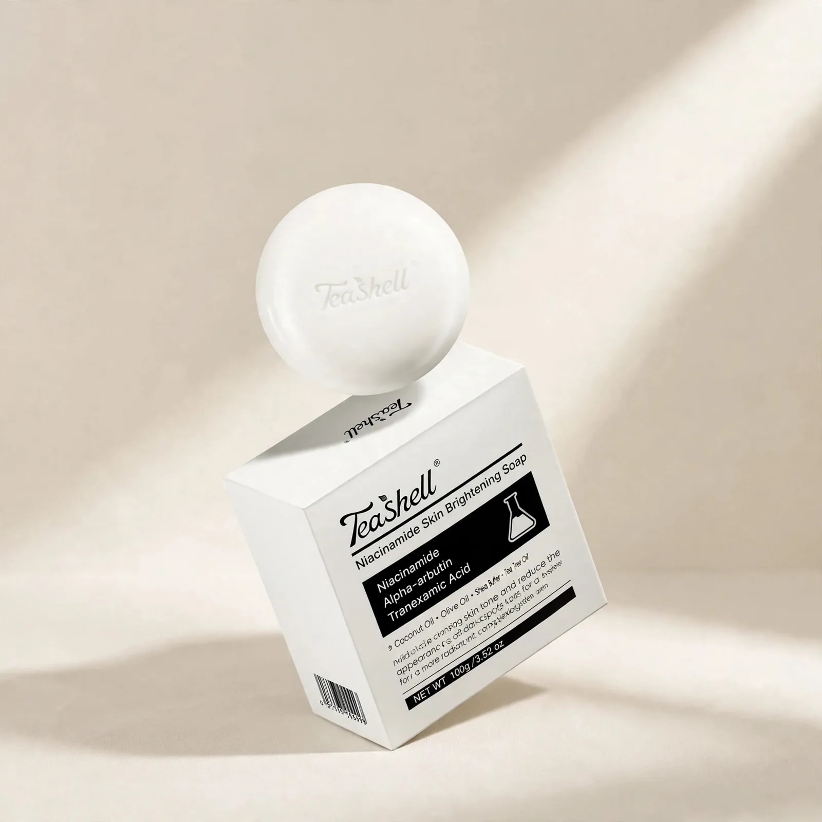 TeaShell Niacinamide Skin Brightening Soap 100g view 2