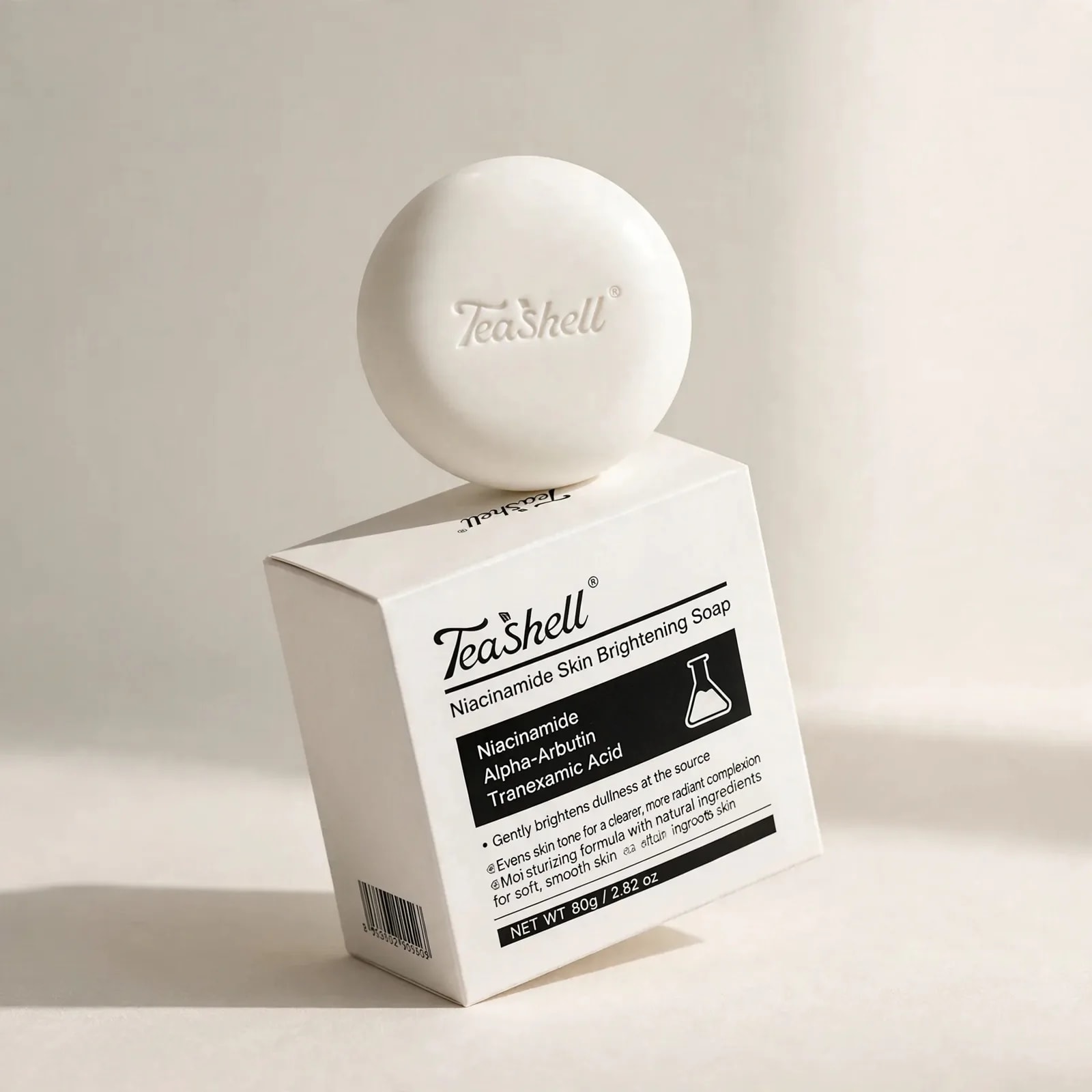 TeaShell Niacinamide Skin Brightening Soap 100g view 3