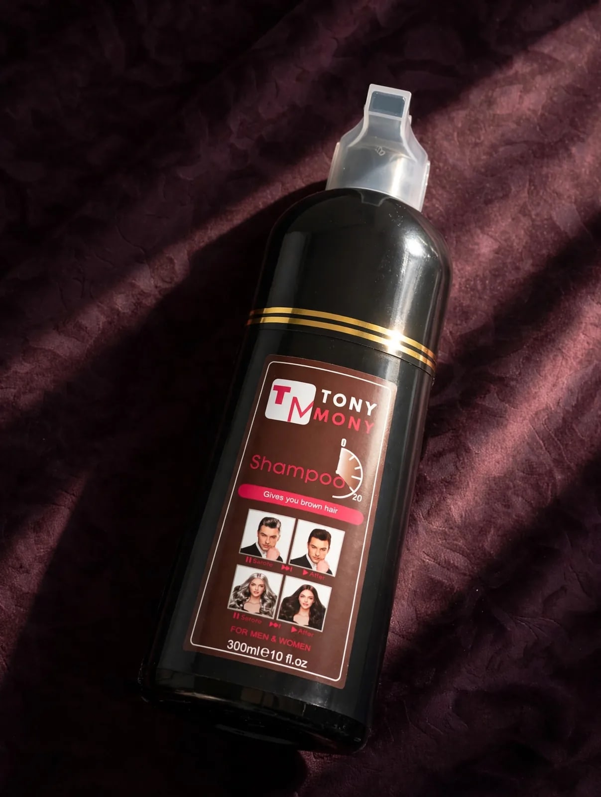Tony Mony Tony Mony Colour Shampoo Brown Hair 300ml
