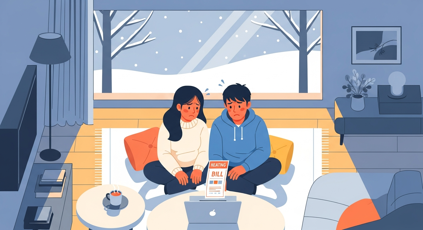 겨울 난방비 50% 절약 완벽 가이드 | 월 10만원 아끼는 실전 꿀팁 겨울 난방비 50% 절약 완벽 가이드 | 월 10만원 아끼는 실전 꿀팁