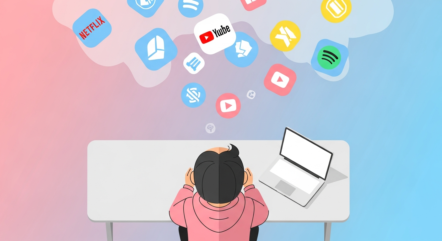 구독 서비스 관리 전략 | OTT·음악·클라우드 월 8만원 아끼는 꿀팁