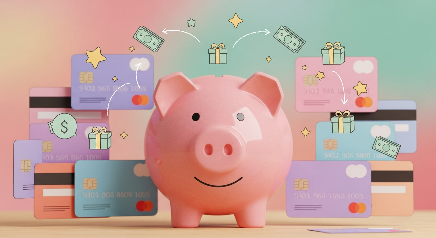 포인트현금화 저축과 카드 포인트 관리 이미지