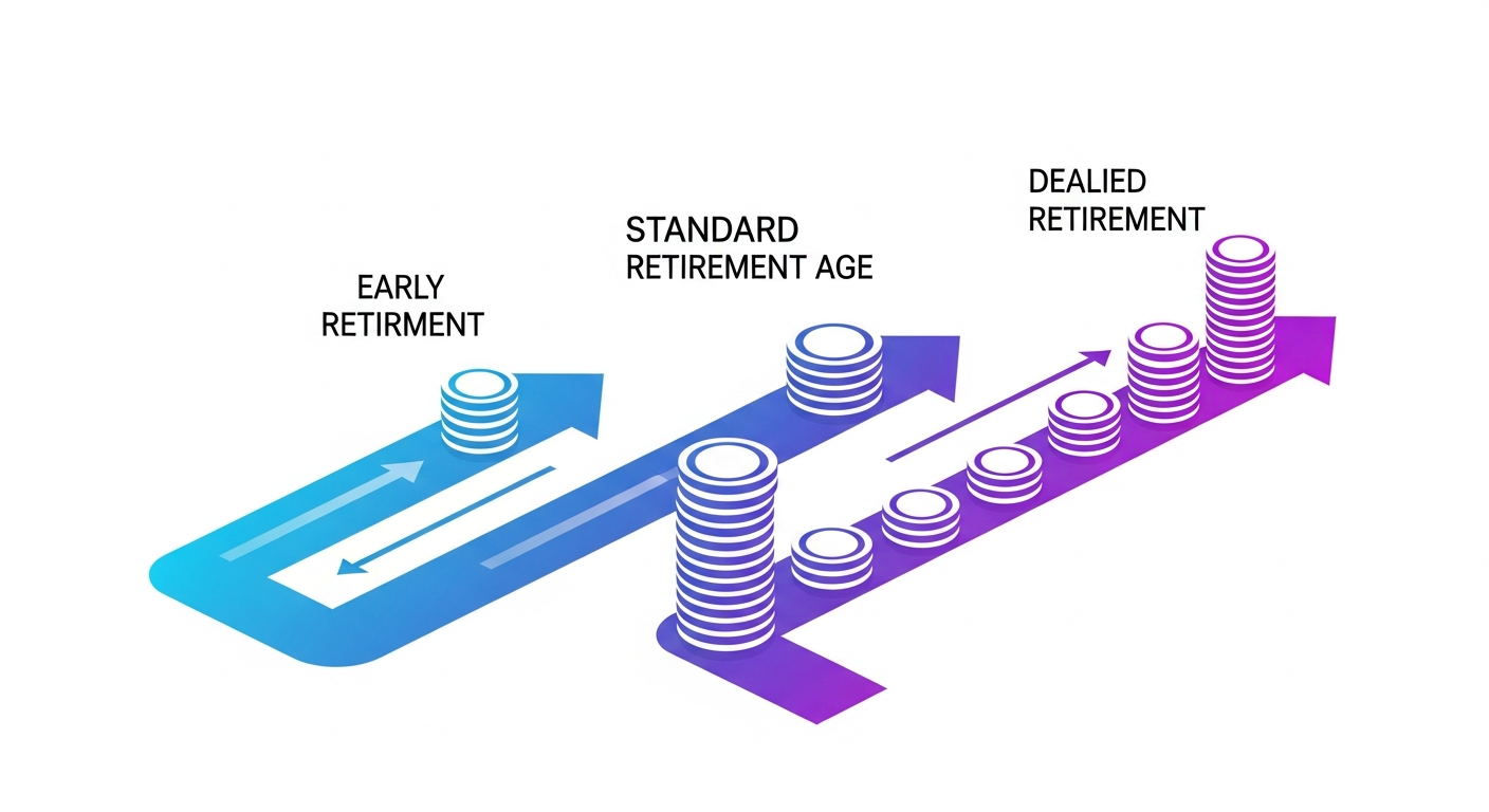 국민연금수령시기 옵션별 비교 인포그래픽