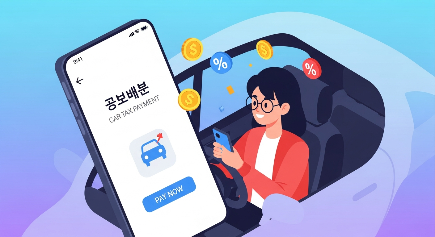 2025년 자동차세 연납 신청으로 10만원 할인받기 | 1월 신청 마감 전 카드 추가할인까지 받는 법
