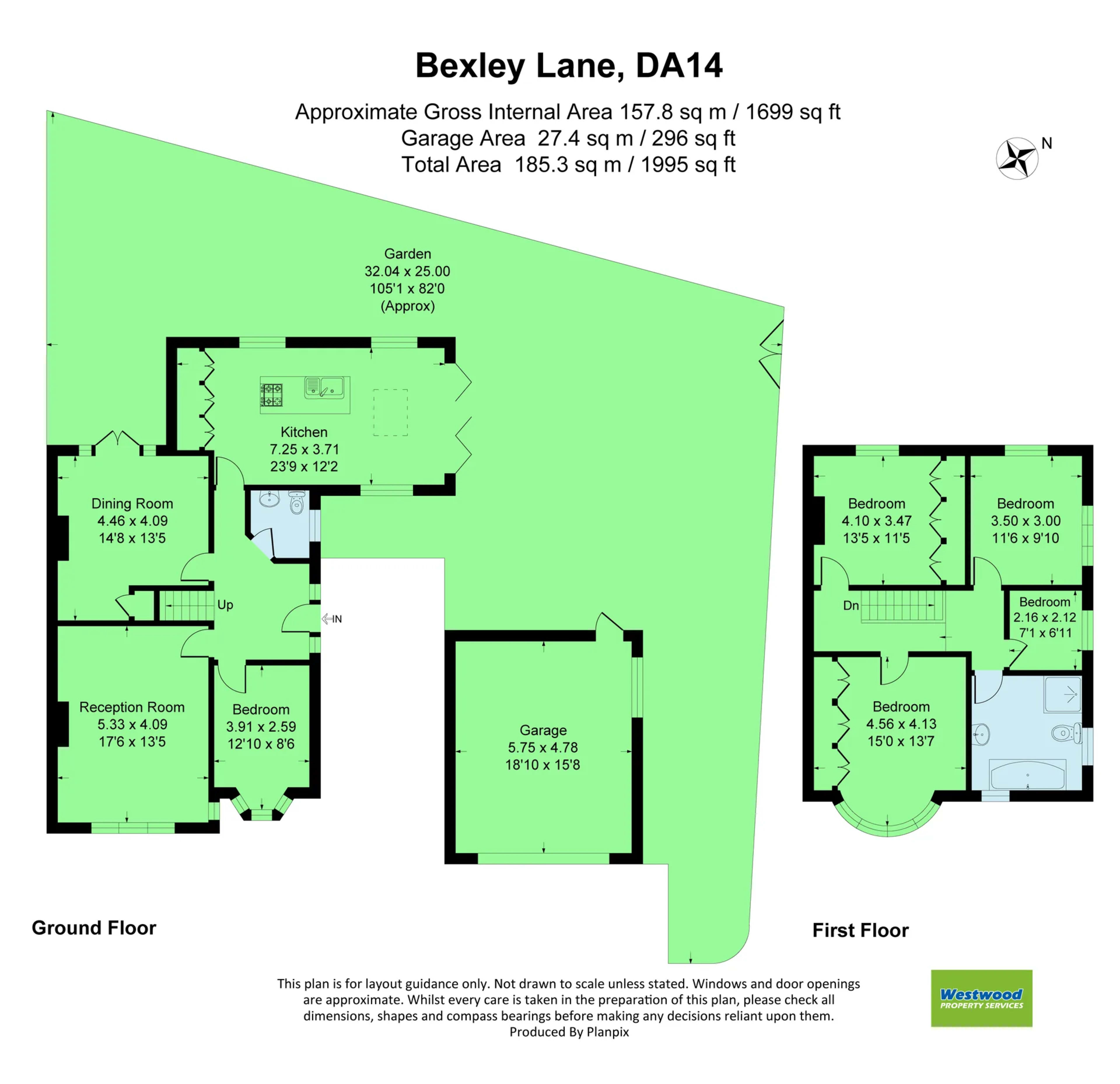2D colored floor plan layout example 6