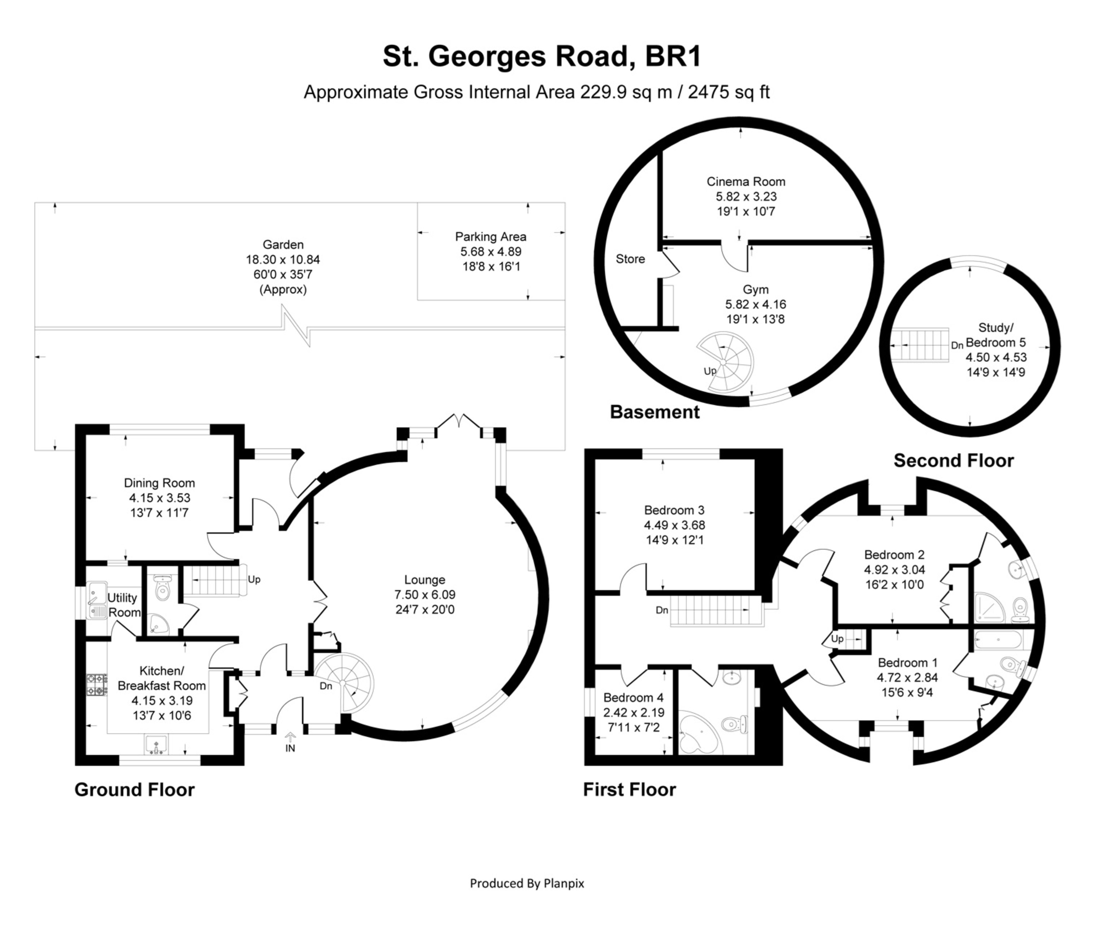 2D colored floor plan layout showing room dimensions and layout