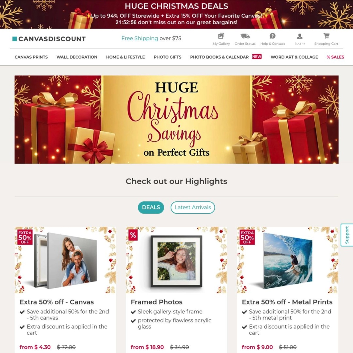 Up to 94% OFF Storewide + Extra 15% OFF