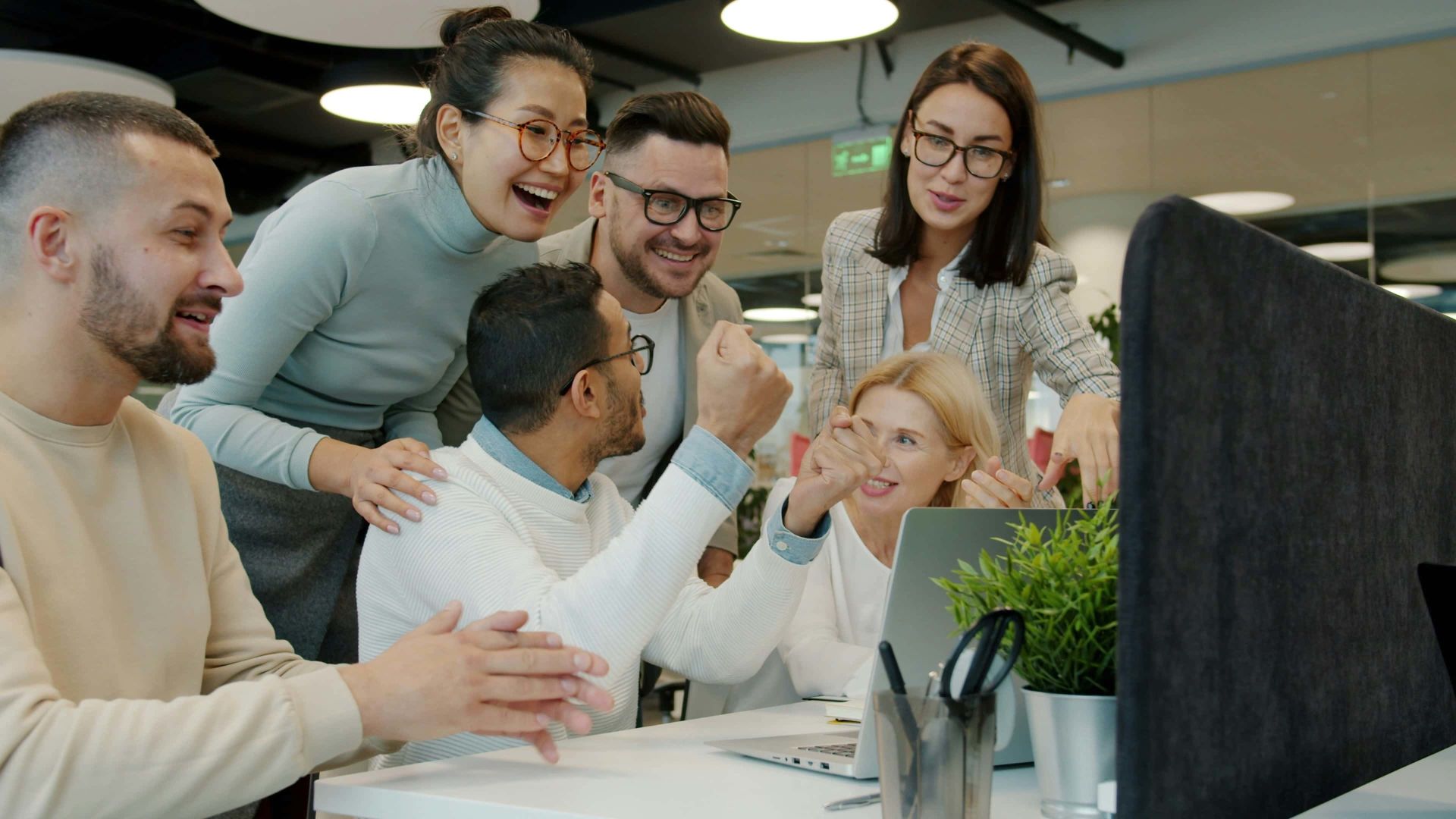 Successful procurement team achieving results