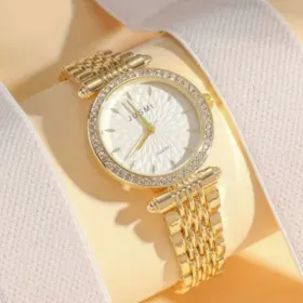 RELOJ JUSMI DORADO
