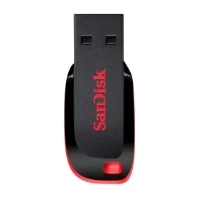 Pendrive SanDisk Z50 Cruzer Blade 128GB USB 2.0 - Negro / Rojo