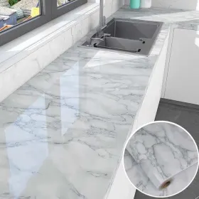 Papel adhesivo tipo marmol 