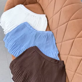Saia plisada 