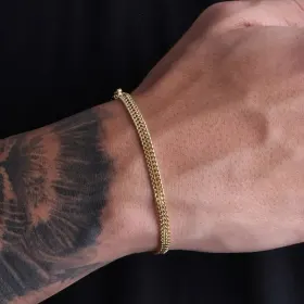 Pulsera de Grumet Ciempiés de 4mm