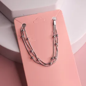 Pulsera triple 
