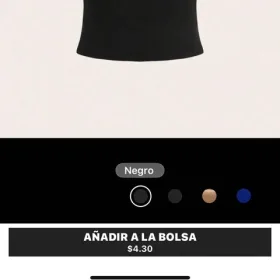 Top halter azul marino con abertura