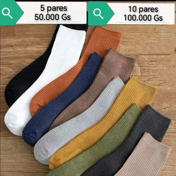 CALCETINES OTOÑALES POR UNIDAD
