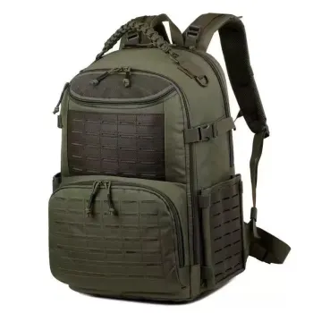 Mochila TACTICA MOLLE CUERIN 45Lts