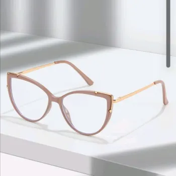 LENTES DE VISTA SIN AUMENTO ROSA PALIDO