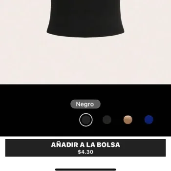 Falda negra corta con short 