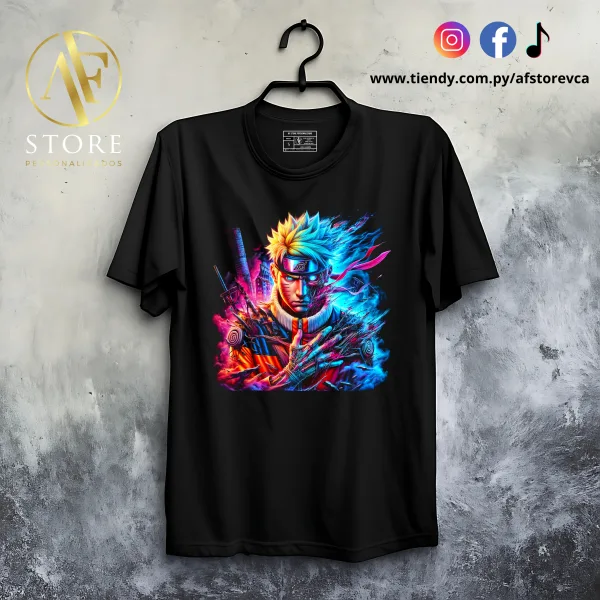 REMERA AF NARUTO SHIPPUDEN - NARUTO (NINJA EDITION)