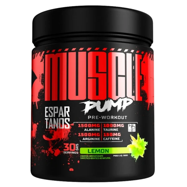 Pré Treino Muscle Pump Pre Workout 300g