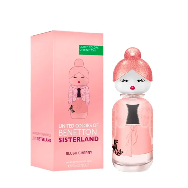BENETTON COLORS SISTERLAND BLUSH CHERRY EDP 80ML