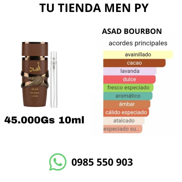 LATTAFA ASAD BOURBON 