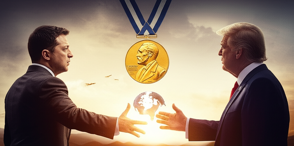 Zelenskyy's Shocking Nobel Prize Wish & Trump's Path to Peace?!
