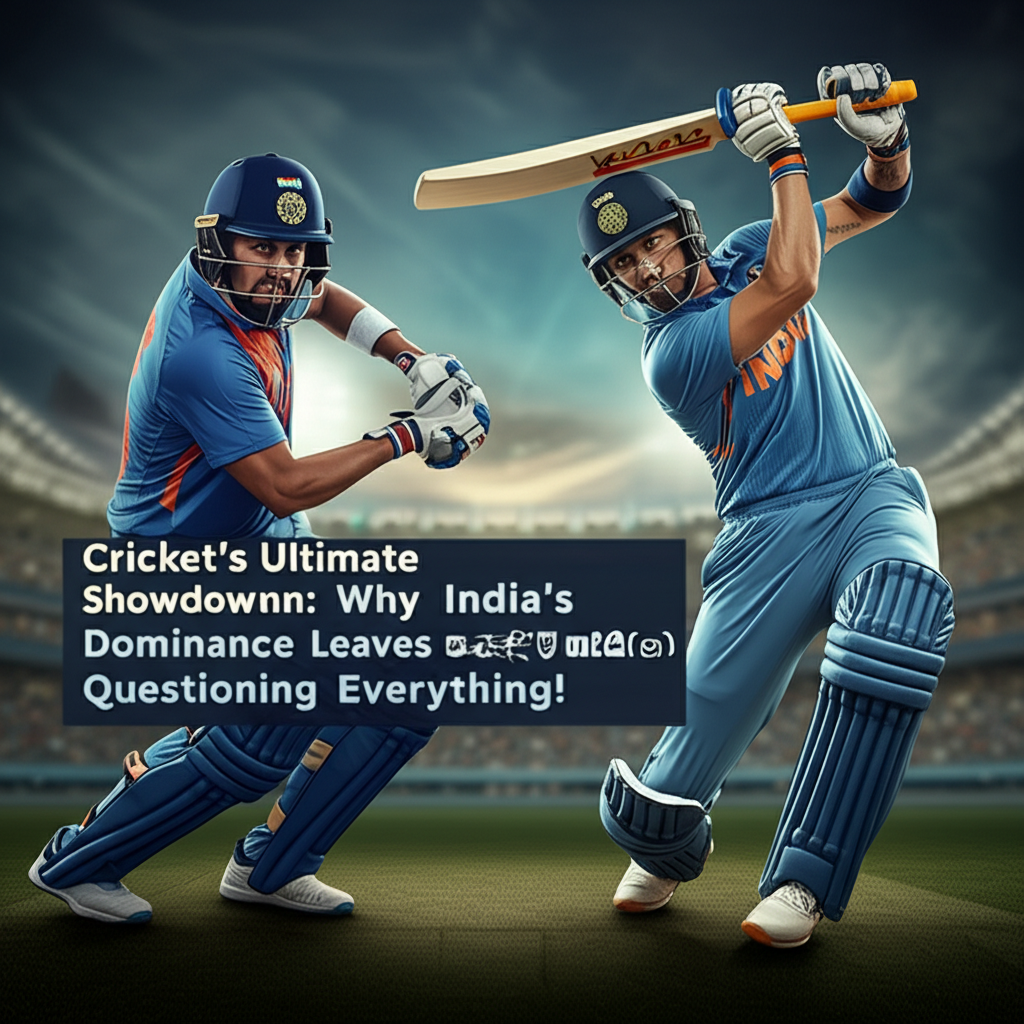 Cricket's Ultimate Showdown: Why India's Dominance Leaves Rivals Questioning Everything!