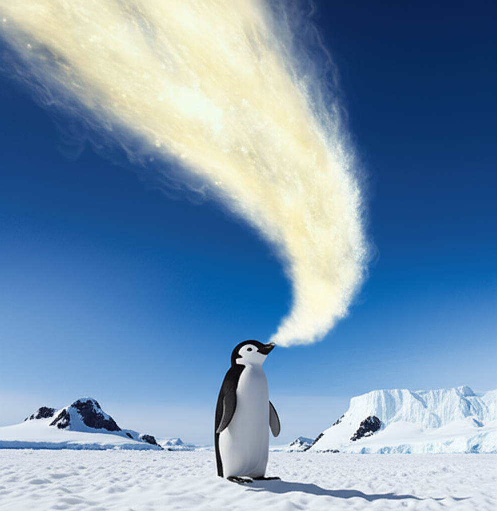 You Won't BELIEVE What Penguin Poop Is Doing For Our Planet! ☁
