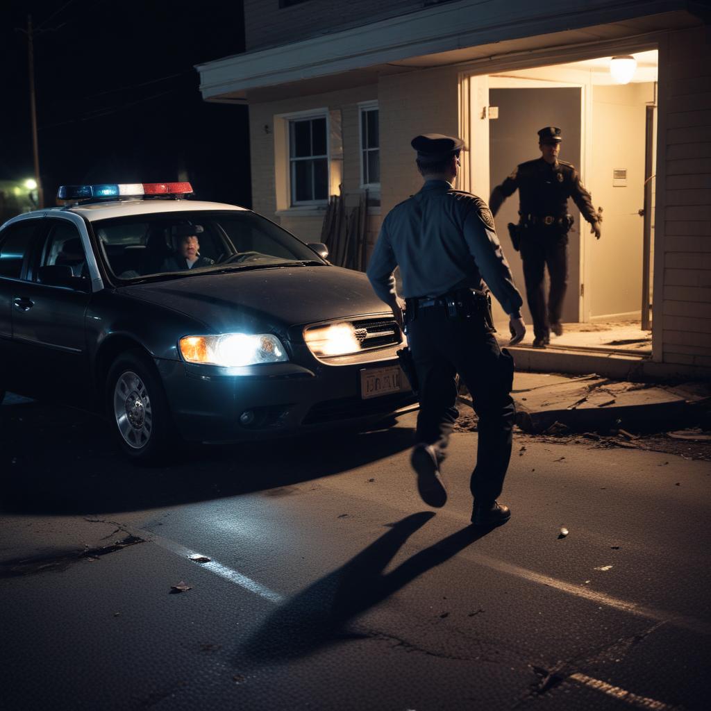 Dramatic Chase After Car Crash! What Happened Next Will Shock You!