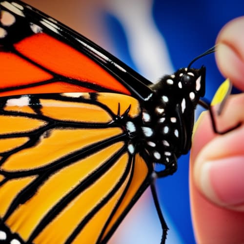 A Tiny Miracle: Witness the Breathtaking Surgery That Saved a Monarch Butterfly!