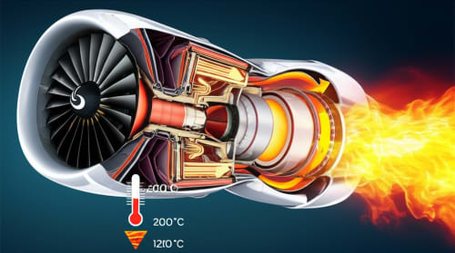 Jet Engine's Mind-Blowing Secret: It EXPLODES at 2,000┬░C Inside!
