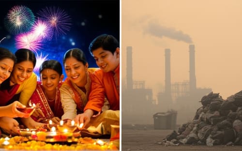 दीपावली की धूम या धुएँ का दम?  एक दिन का जश्न, या साल भर का प्रदूषण—असली अपराधी कौन?
