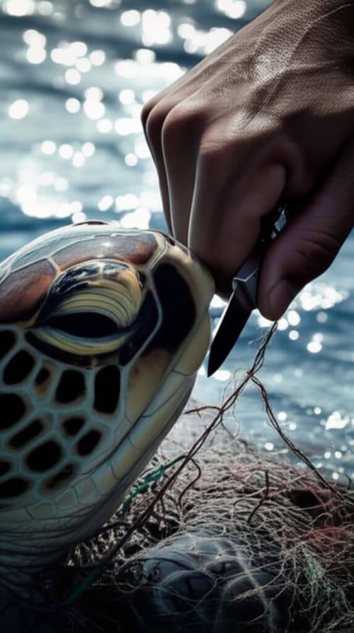 Heart-Stopping Rescue!  You WON'T Believe How This Trapped Turtle Got Its Freedom!