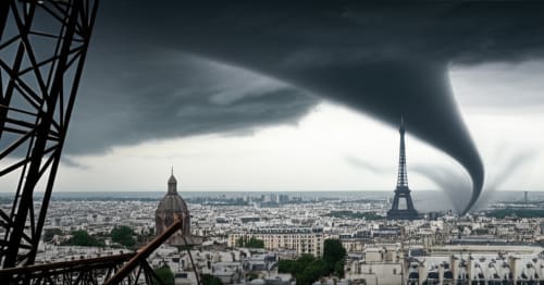 Paris Rocked! Unpredictable Tornado Unleashes CHAOS, Leaves City Stunned!
