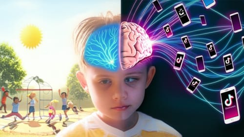 STOP!  Is Social Media PERMANENTLY Rewiring Your Child's Brain During Puberty?