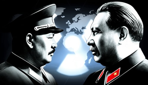 The Cold War's Hottest Moment : When Ideological Brothers Became Bitter Rivals!