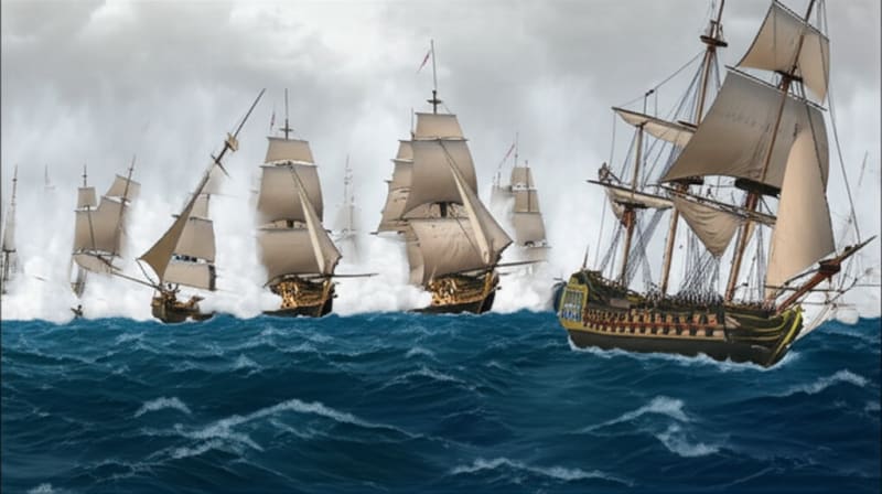 Naval Nightmare How Nelsons Mass Brawl Strategy SHATTERED Napoleons Fleet at Trafalgar