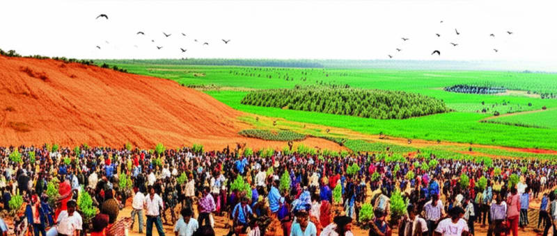 पहाड़ी पर उमड़ी लाखों की भीड़: क्या ये कोई धार्मिक यात्रा है? नहीं! ये बदल रही है एक देश की तकदीर!