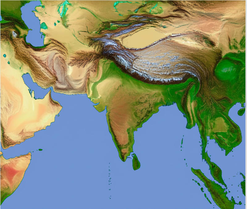 Unveiling India's Secrets: How Colliding Continents Created a Landscape Like NO Other!