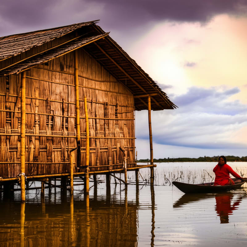 Living on the Edge: How an Ancient Tribe Defies a Raging River!