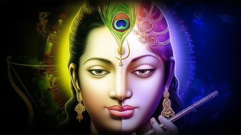 The Ultimate Divine Secret:  Are Ram & Krishna Truly One? Your Mind Will Be Blown!