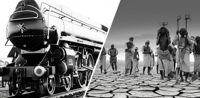 The Railway Betrayal!  How Britain Built India's Lifeline to Steal Billions!