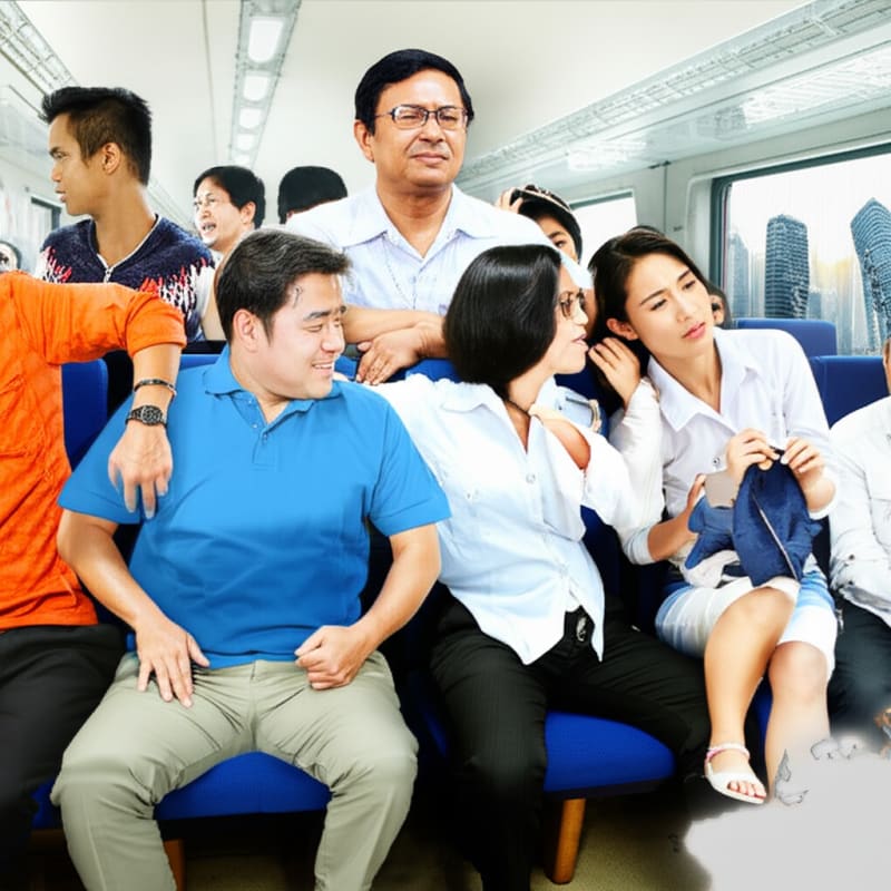 Your Train Seat, THEIR Problem?  The SHOCKING Truth About Why We Invade Personal Space – And Ruin Our Nation's Image!