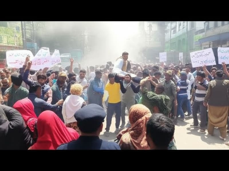 Pakistan's 'Forgotten' Kashmir EXPLODES! Deadly Clashes Erupt as Locals Fight for Survival!