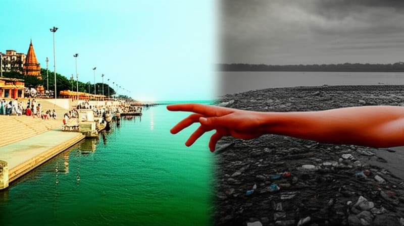 Ganga's Silent Crisis: A New Report Reveals The Sacred River Is Drowning in Pollution!